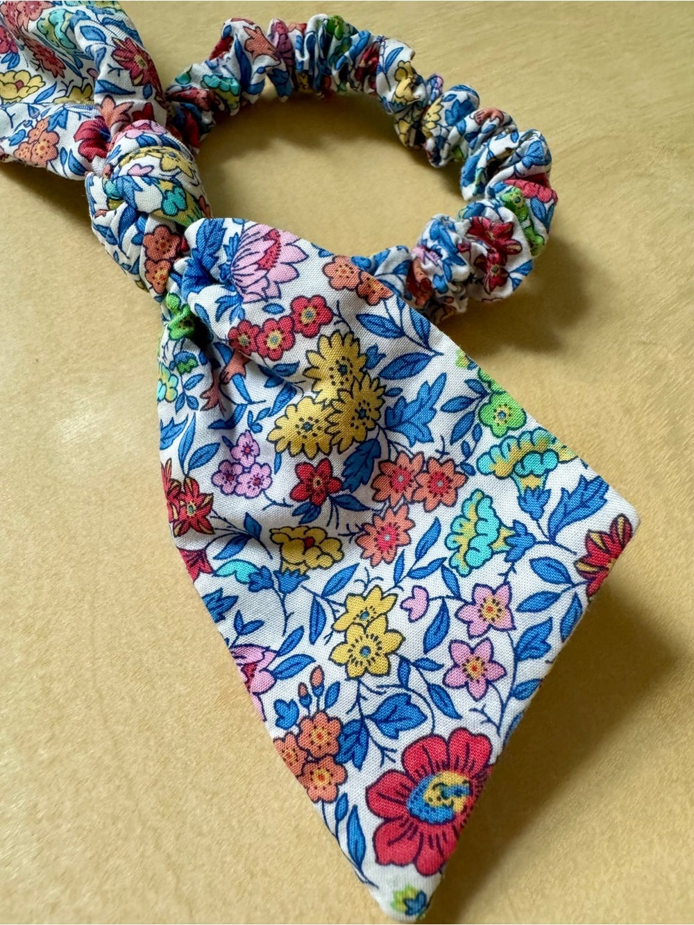 Liberty of London Floral Bow Scrunchie Hair Tie